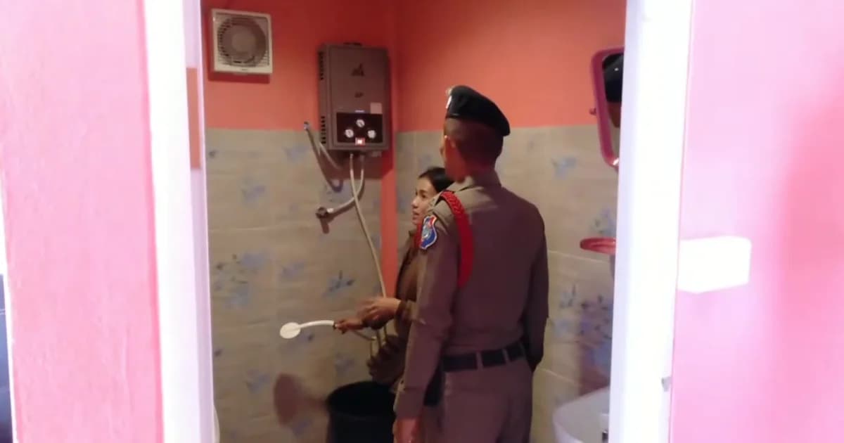 นักท่องเที่ยวสิงคโปร์หมดสติจากสูดดมก๊าซเครื่องทำน้ำอุ่น หวิดดับทั้งครอบครัว