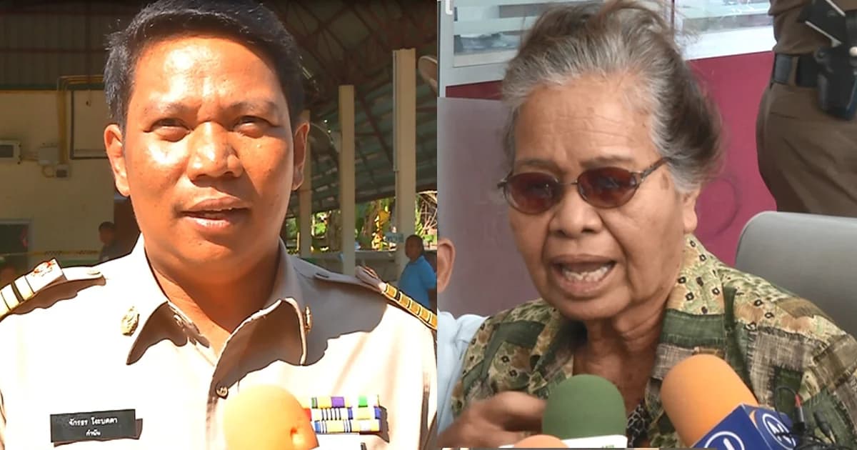 ยายวัย 86 แจ้งความโดนกาบัตรเลือกตั้งแทน กำนันท้ากินน้ำสาบาน