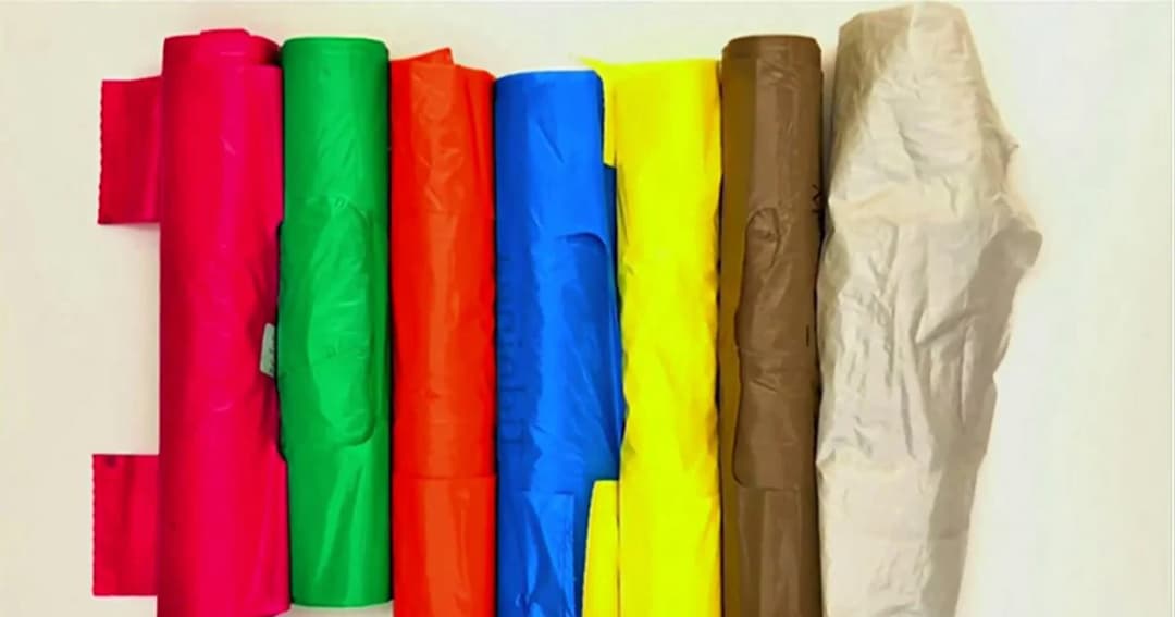 ถุงขยะสีรุ้งระบบคัดแยกขยะเพื่อการรีไซเคิลของสวีเดน