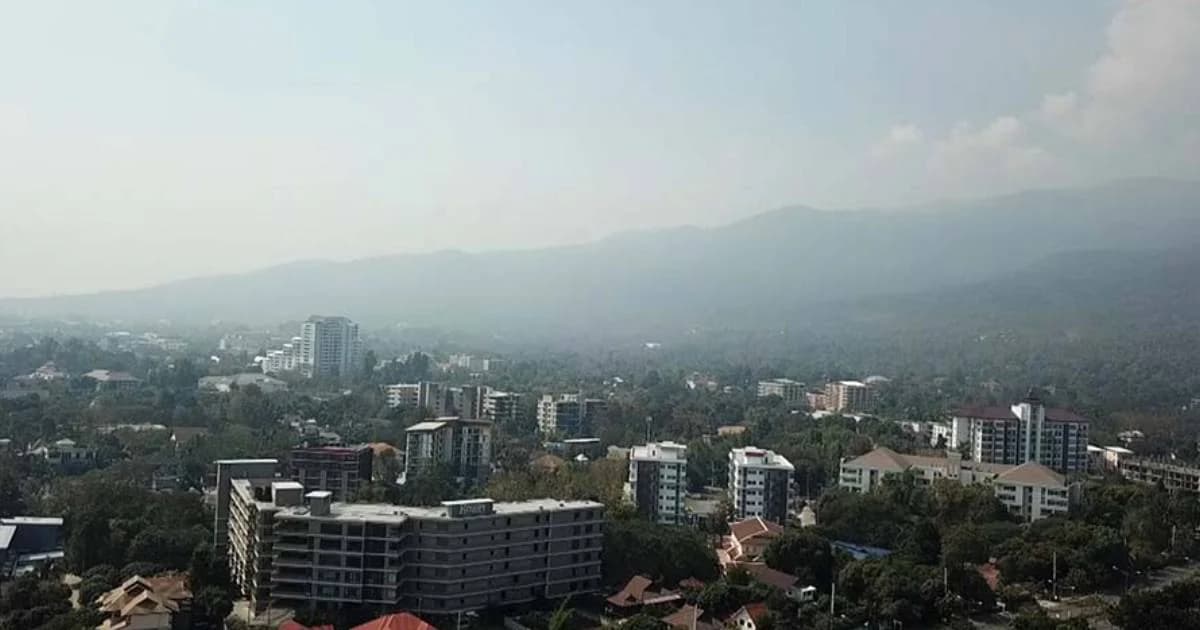 ฝุ่น PM2.5 กทม.ขึ้นแถบแดง 4 พื้นที่ ภาคเหนือ 5 จ. อากาศเเย่