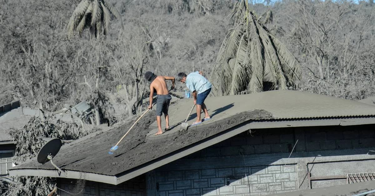 ชาวฟิลิปปินส์เริ่มทยอยกลับบ้าน และภูเขาไฟตาอัลยังไม่ระเบิดตามที่คาดไว้