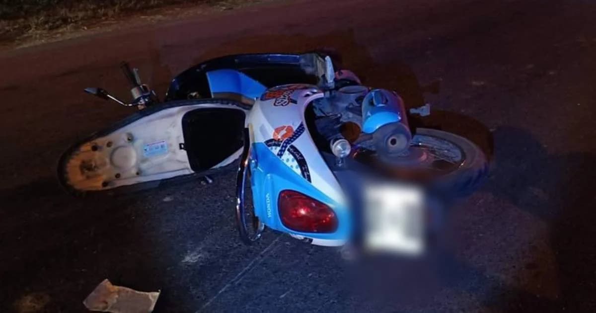 สลด! หนุ่มขี่ จยย.ล้มกลางถนน รถพ่วงอ้างมองไม่เห็นเหยียบซ้ำดับคาที่