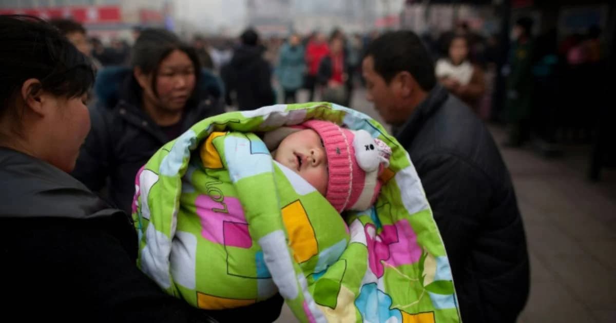 อัตราการเกิดของจีนต่ำสุดนับในรอบ 70 ปี