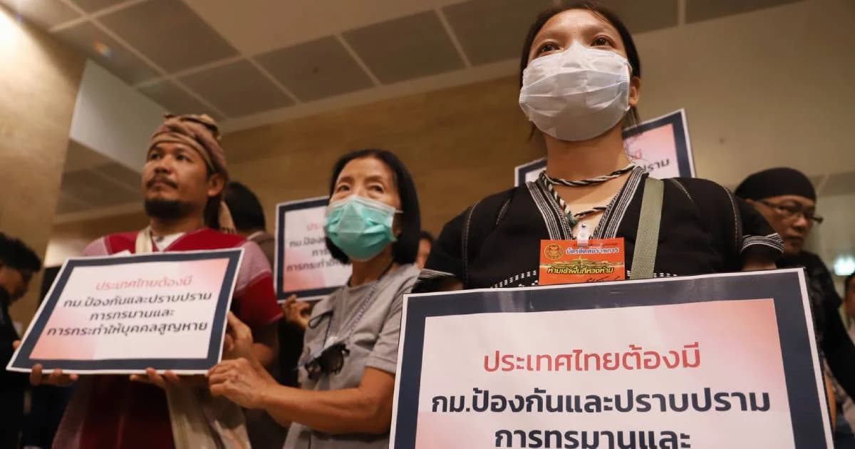 “มึนอ” ร่วม 12 องค์กรภาคประชาชนเสนอร่าง กม.ป้องกันซ้อมทรมาน-อุ้มหาย