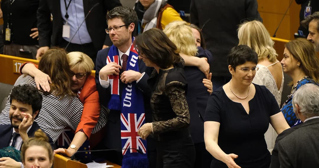สภายุโรปร้องเพลงลาอังกฤษ หลังมีมติรับรอง Brexit อย่างเป็นทางการ