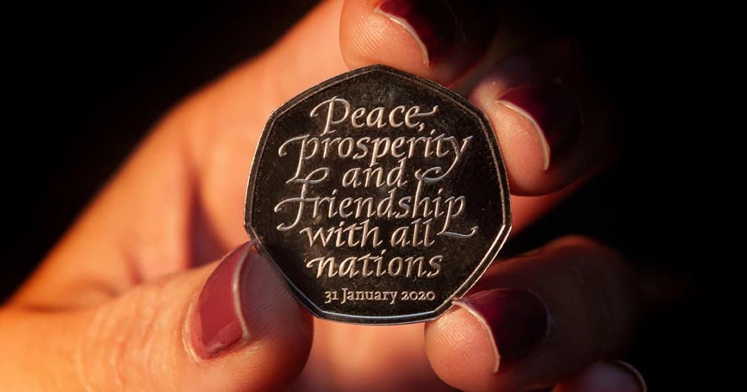 สหราชอาณาจักรออกเหรียญกษาปณ์รำลึกเบร็กซิต