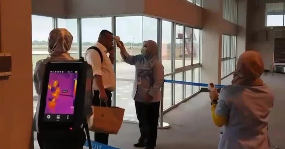 ท่าอากาศยานนราธิวาส วางมาตรการเข้มในการป้องกันไวรัสโคโรนาไวรัส