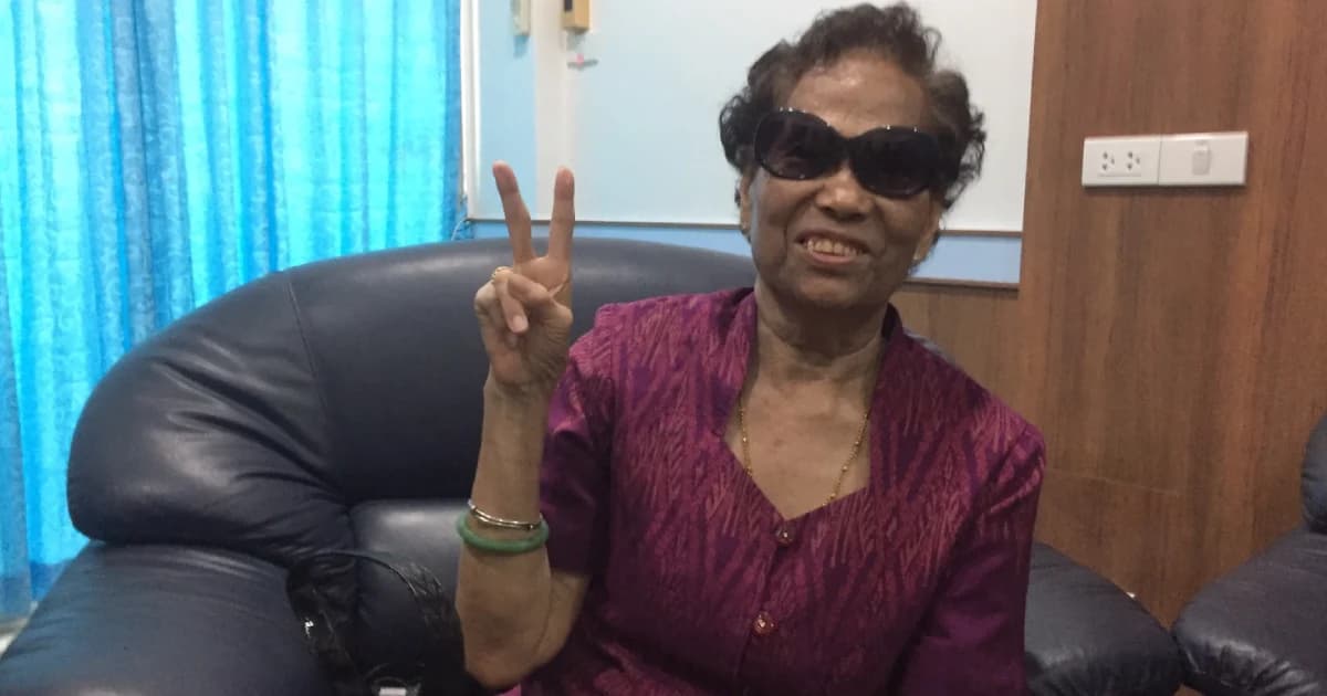 หญิงวัย 73 ปี แถลงเปิดใจหลังหายป่วยจากโคโรนาไวรัส