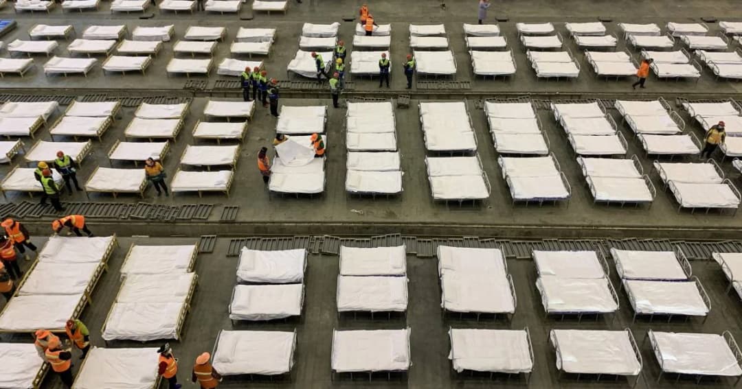 ทางการเมืองอู่ฮั่น เปลี่ยนโรงยิม-ศูนย์จัดแสดงเป็นโรงพยาบาลชั่วคราว