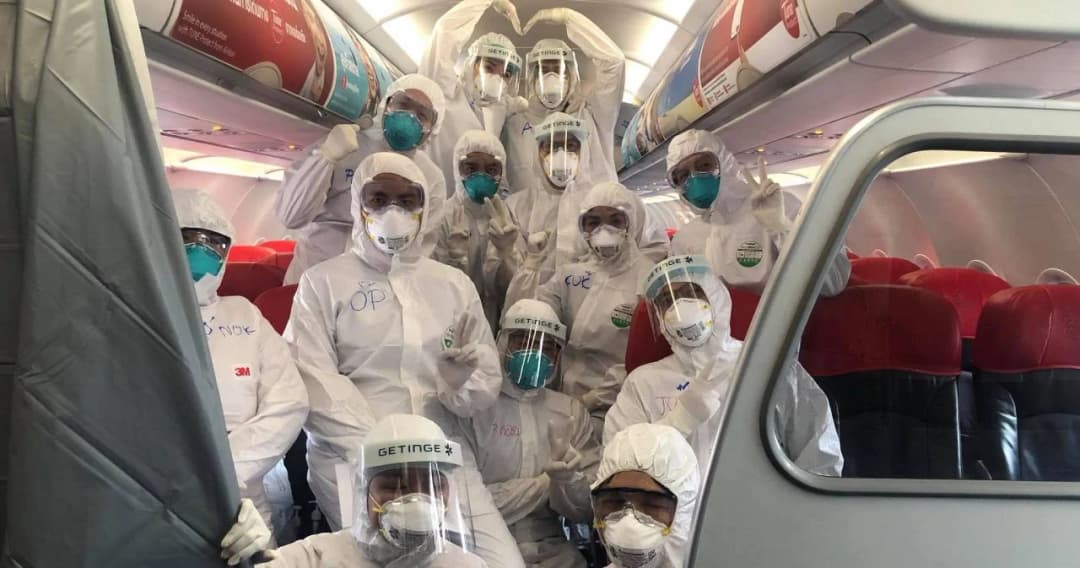 บันทึกประวัติศาสตร์จากกัปตันแอร์เอเชีย 18 ชม.นำคนไทยกลับจากอู่ฮั่น