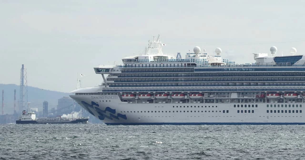 ญี่ปุ่นพบผู้ติดเชื้อโคโรนาไวรัสบนเรือสำราญกว่า 10 ราย