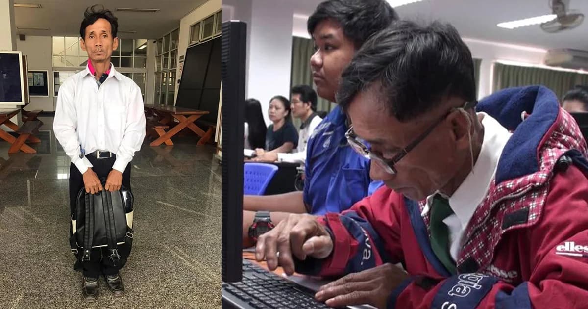 ลุงน้อยปิดรับบริจาคแล้ว หลังได้เงินเพียงพอสำหรับเรียนจบ ป.ตรี