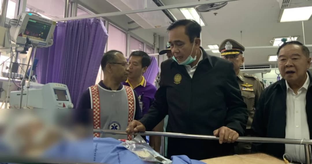 นายกฯ เผยยอดผู้เสียชีวิตกราดยิงโคราช 27 ราย เจ็บ 57 ราย ปมขัดแย้งส่วนตัว