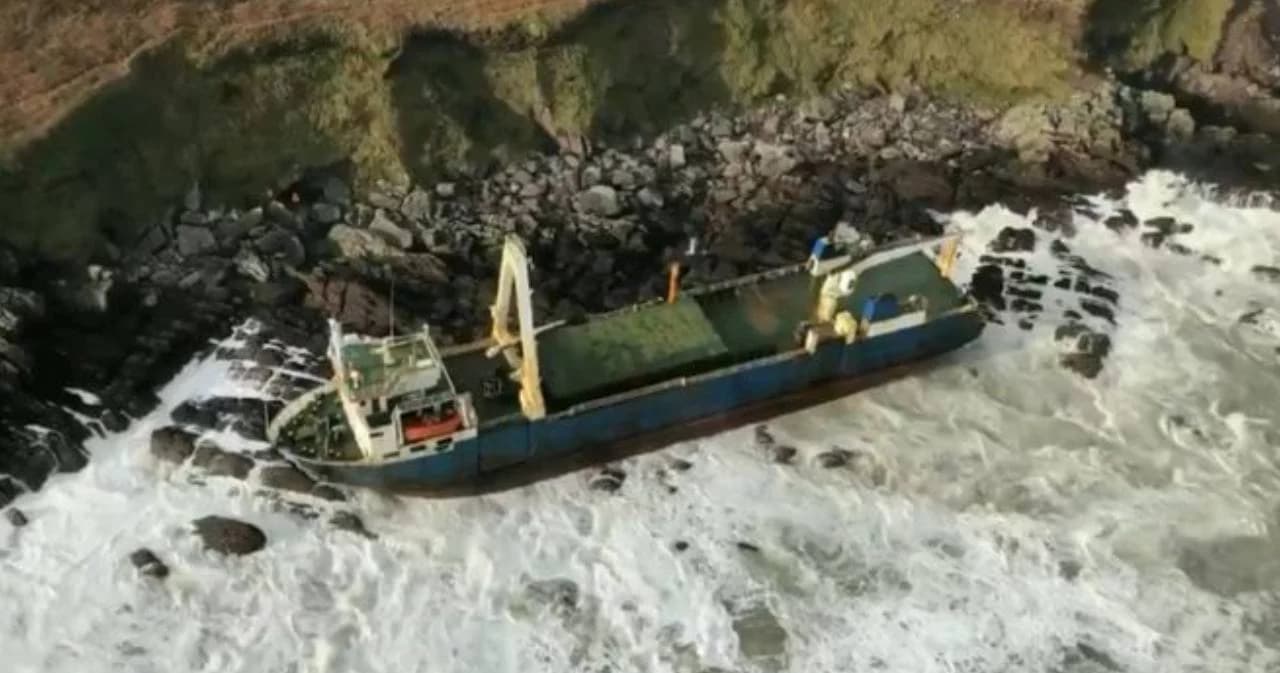 เจ้าหน้าที่ไอร์แลนด์พบเรือสินค้าที่หายสาบสูญใกล้เบอร์มิวดาเมื่อปี 2018