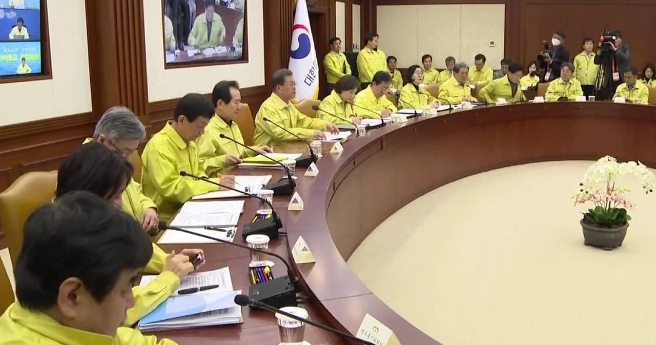 เกาหลีใต้เตือนภัย ไวรัสโควิด-19 ขั้นสูงสุด ยอดตายเพิ่มเป็น 6 ราย ติดเชื้อ 602 ราย