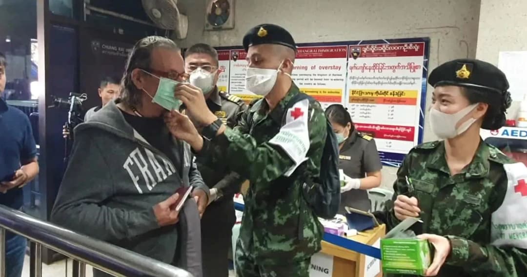 ไทย-เมียนมาคุมเข้มคัดกรองนักท่องเที่ยวเข้า-ออกผ่านด่านพรมแดนอย่างเข้มงวด สกัดกั้นโควิด-19