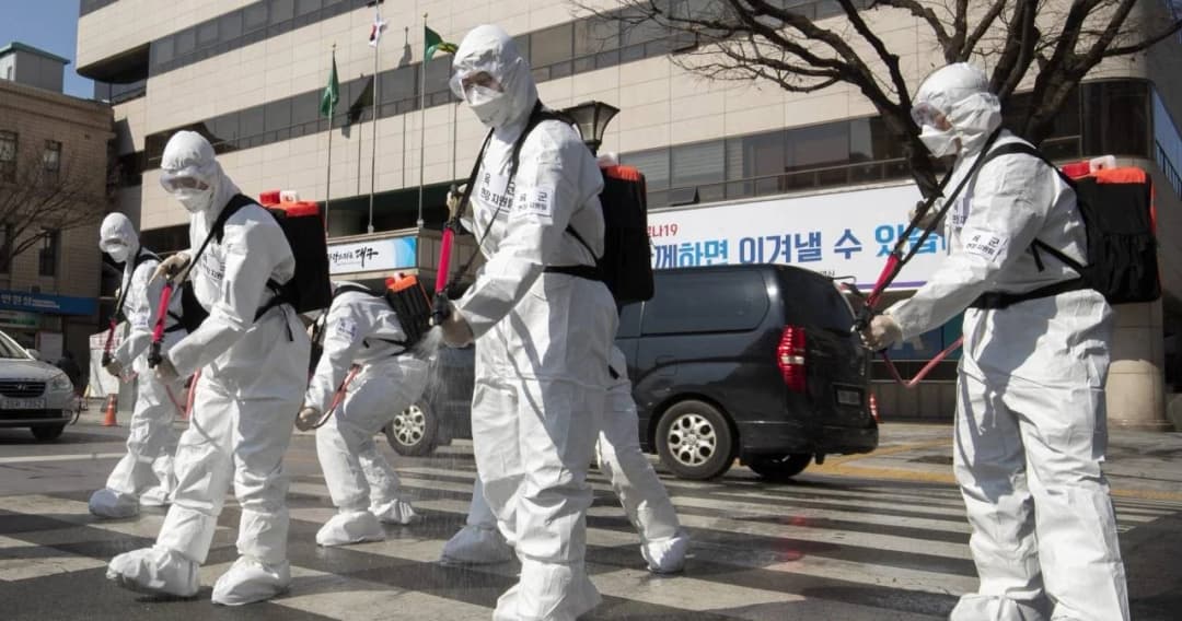 เกาหลีใต้ประกาศสงครามกับไวรัสโควิด-19 ยอดผู้ติดเชื้อล่าสุด 5,328 คน