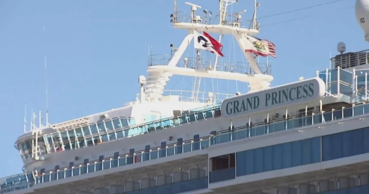 แคลิฟอร์เนียสั่งกักเรือสำราญ “แกรนด์ พรินเซส” หลังผู้โดยสารป่วยคล้ายโควิด-19