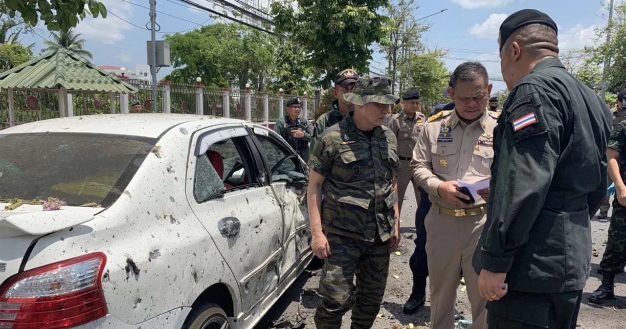 ระเบิดหน้าศอ.บต.ยะลา ขณะประชุมรับมือไวรัสโควิด-19 เบื้องต้นเจ็บนับสิบคน