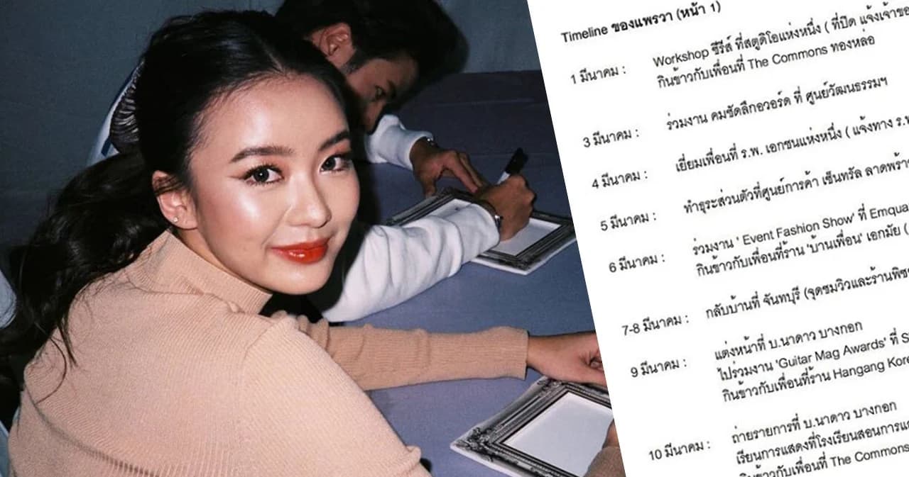 “แพรวา ณิชาภัทร” เปิดไทม์ไลน์ ก่อนพบติดโควิด-19