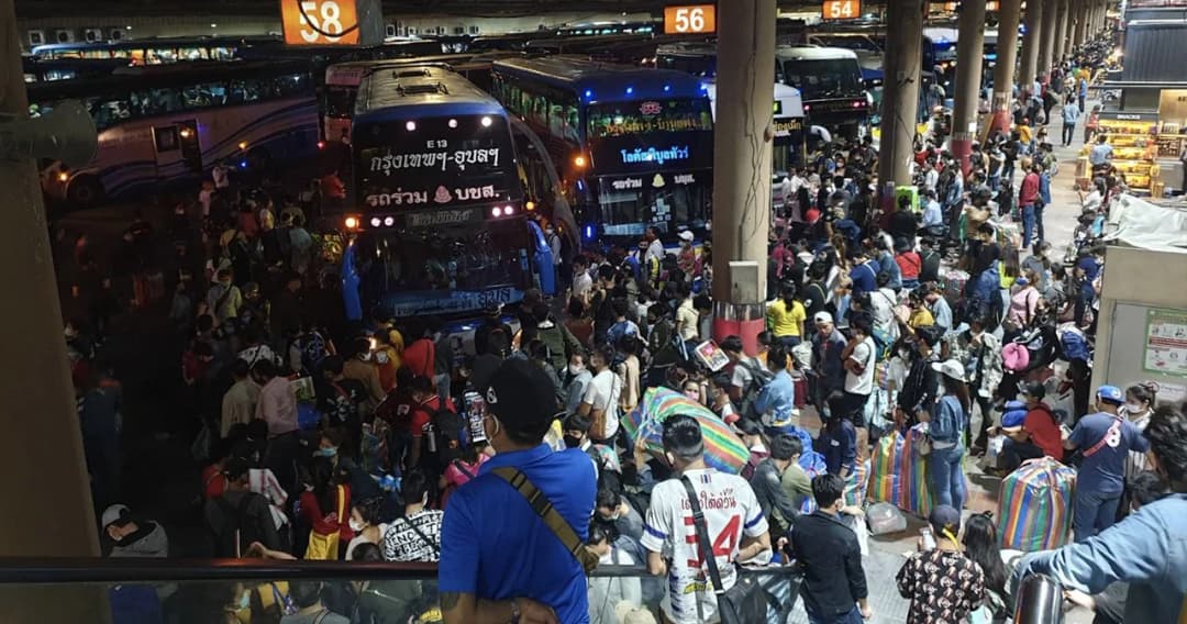 ทะลักเดินทางวันเดียว 8 หมื่น ทั้งเหตุปิดสถานที่-เตรียมปิดชายแดน