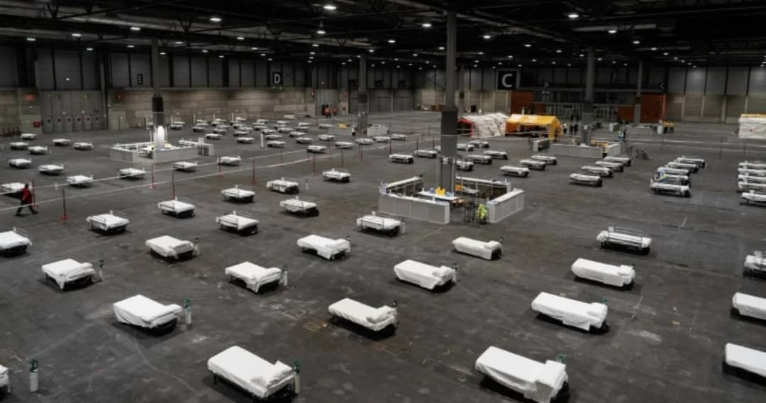 สเปนเปลี่ยนศูนย์ประชุมอิเฟมาเป็นโรงพยาบาลสนาม รองรับผู้ป่วยโควิด-19 กว่า 5 พันเตียง