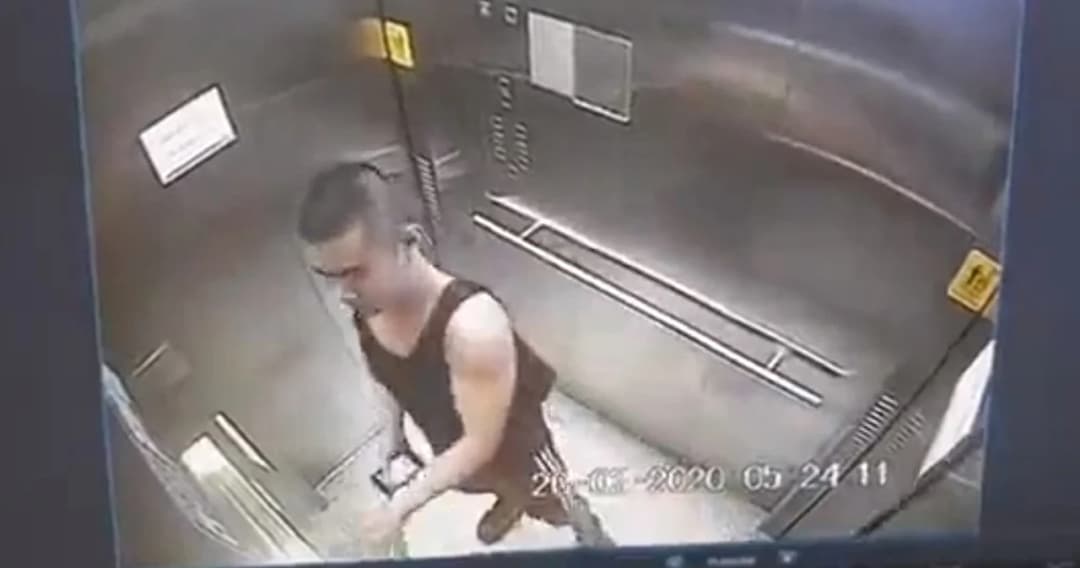 ศาลสั่งขัง 15 วัน ชายป้ายน้ำลายในลิฟท์สาธารณะ ตรวจแล้วไม่มีเชื้อโควิด-19