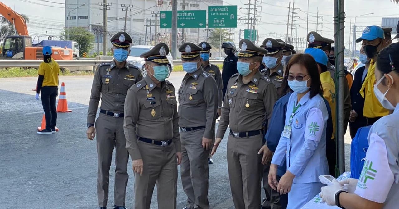 ผบ.ตร. กำชับตำรวจตั้งจุดตรวจสกัดโควิด-19 ทั่วประเทศ