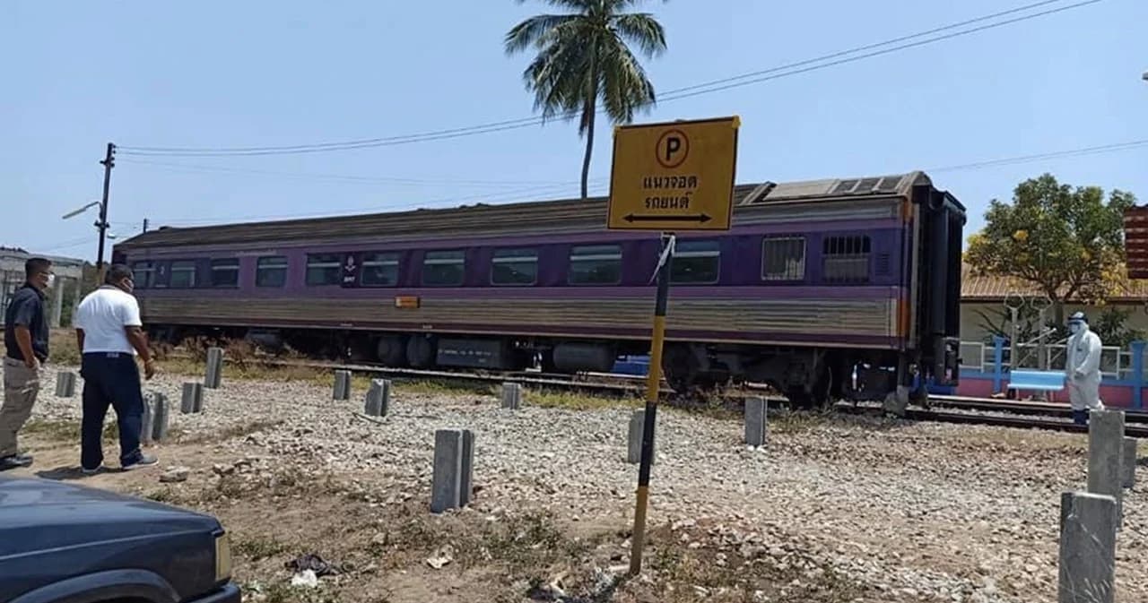 ผู้เสียชีวิตบนรถไฟสายใต้ติดเชื้อโควิด ตามผู้ร่วมตู้ขบวน 19 ราย