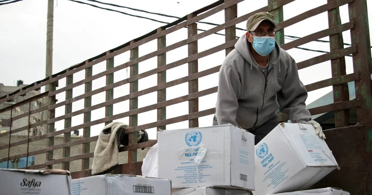 อิสราเอลส่งเวชภัณฑ์ให้ฉนวนกาซารับมือไวรัสโควิด-19