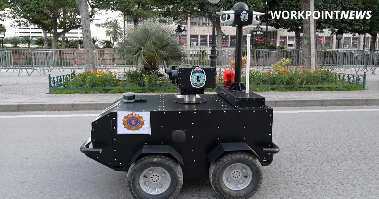 ตูนิเซียใช้หุ่นยนต์ตรวจพื้นที่แทนตำรวจช่วงมาตรการปิดเมือง