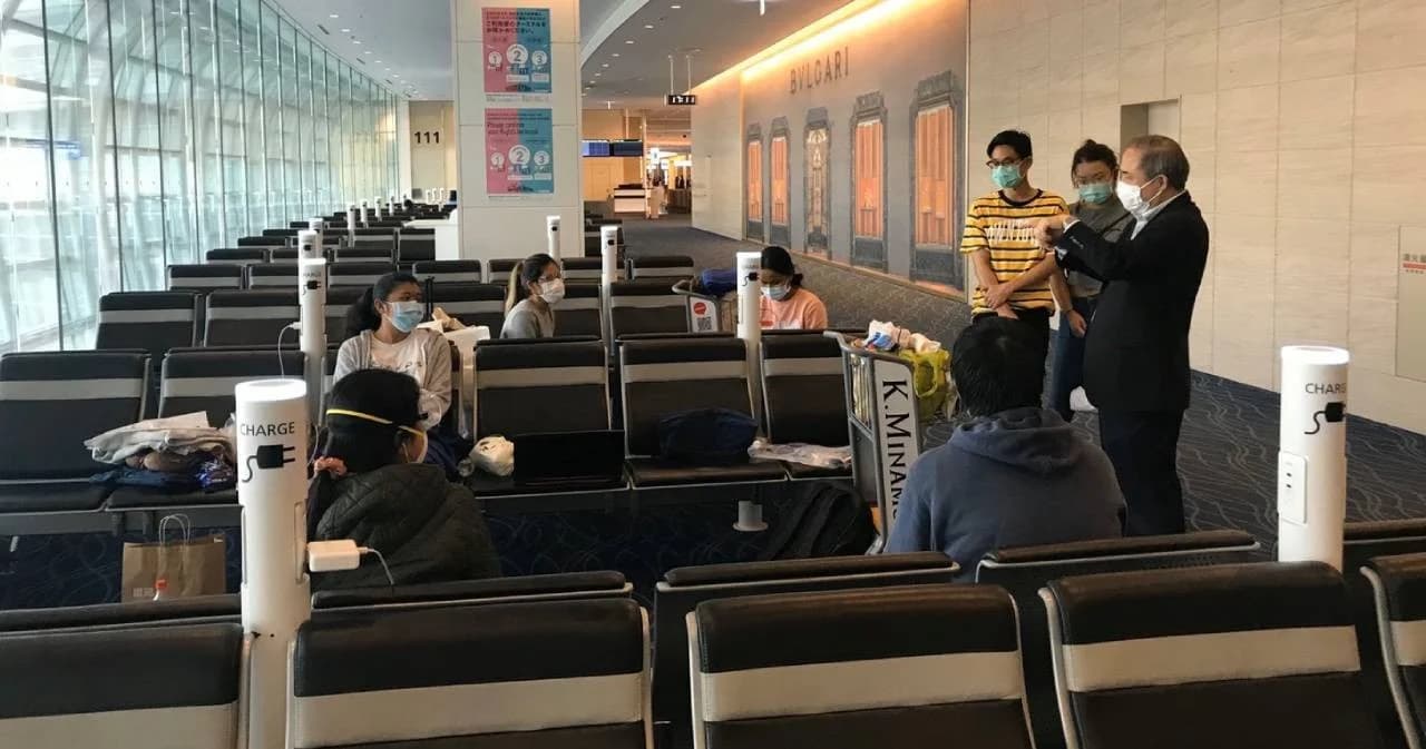 เด็กไทยติดค้างสนามบินฮาเนดะ ญี่ปุ่น กังวลหลังไทยระงับเที่ยวบินขาเข้าถึง 18 เม.ย.นี้