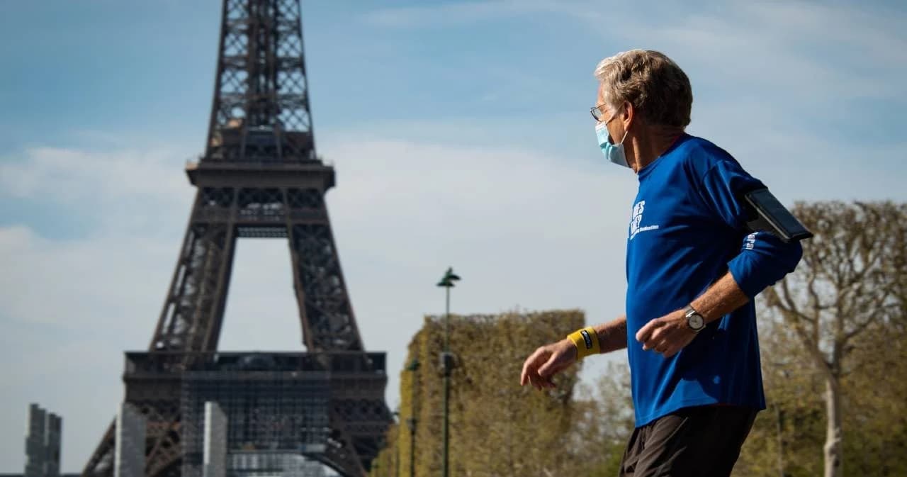 ฝรั่งเศสสั่งห้ามออกกำลังกายกลางแจ้ง หลังยอดผู้เสียชีวิตจากโควิด-19 เพิ่มขึ้นต่อเนื่อง