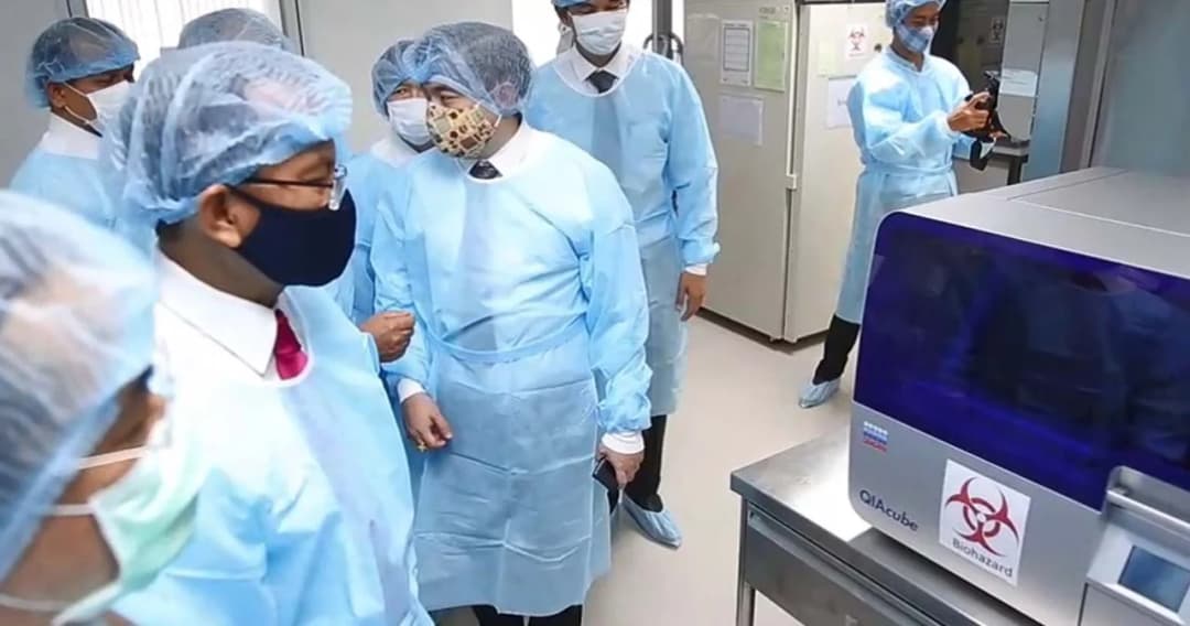 สถาบันนิติวิทยาศาสตร์ เปลี่ยนห้องแล็บตรวจเชื้อโควิด-19