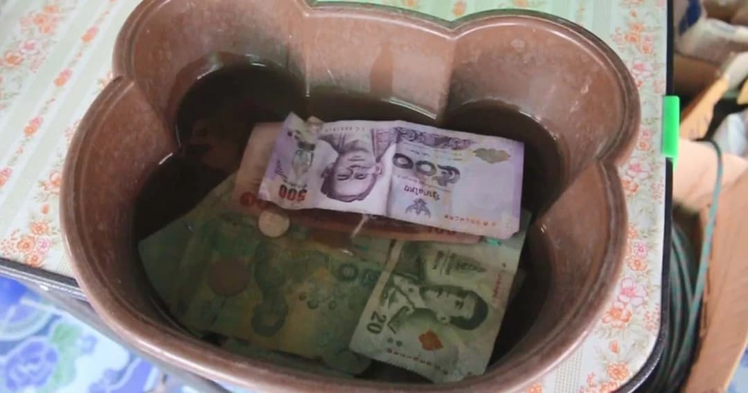 แม่ค้าสุรินทร์กลัวโควิด-19 ล้างแอลกอฮอล์ “ธนบัตร-เหรียญ” แพทย์ไม่แนะนำวิธีนี้