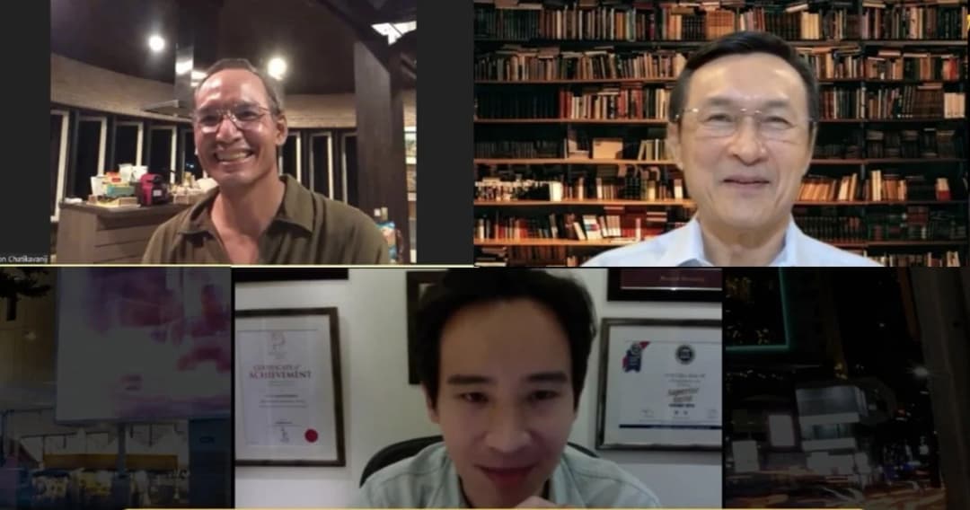 กรณ์-พิธา-จาตุรนต์ ระดมสมอง แนวทางเยียวยาผลกระทบโควิด-ฟื้นฟูเศรษฐกิจ