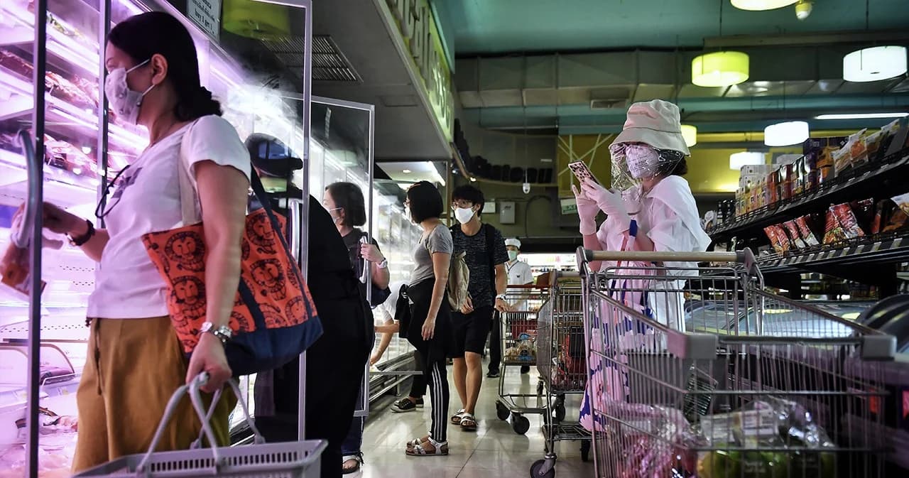 ซูเปอร์มาร์เก็ต ต้องนับคนเข้า-ออก ปล่อยแน่นเกินเตือนแล้วแก้ไม่ได้ ถึงขั้นสั่งปิด