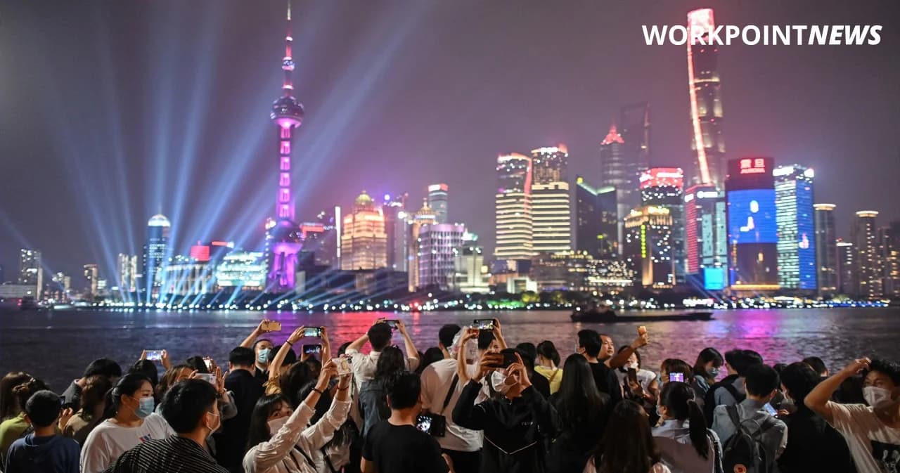 ชาวจีนแห่เที่ยววันหยุดยาววันแรงงานกว่า 85 ล้านคน