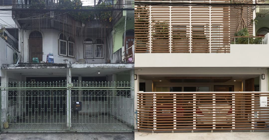 บ้านรีโนเวท ที่เปลี่ยนจากทาวน์โฮมส์เก่าให้กลายเป็นบ้านดั่งฝัน