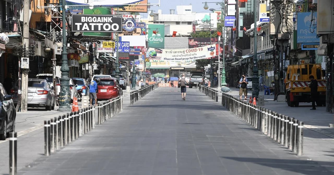 ถนนข้าวสารปรับปรุงใหม่ ใช้งบ 48 ล้านใกล้เสร็จ คาดเปิดได้อีกครั้ง 1 ส.ค.