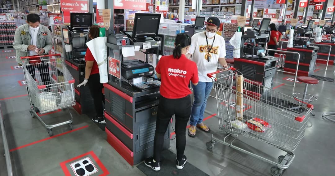 แม็คโครยกระดับมาตรการป้องกันโควิด-19 เน้นรักษาระยะห่าง พร้อมรับผ่อนคลายระยะ 2