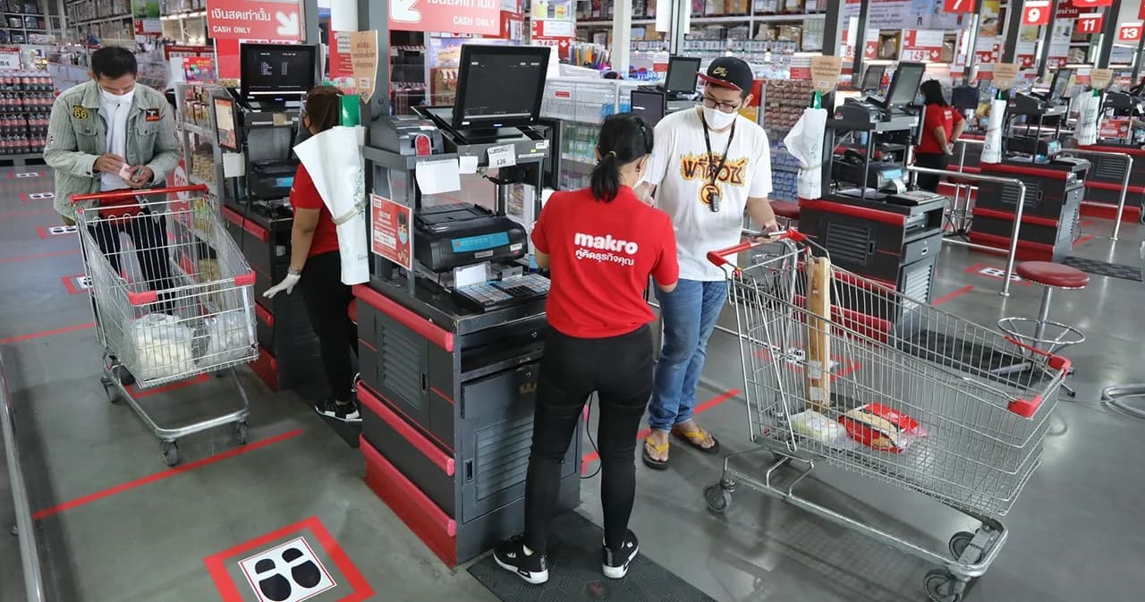 แม็คโครยกระดับมาตรการป้องกันโควิด-19 เน้นรักษาระยะห่าง พร้อมรับผ่อนคลายระยะ 2