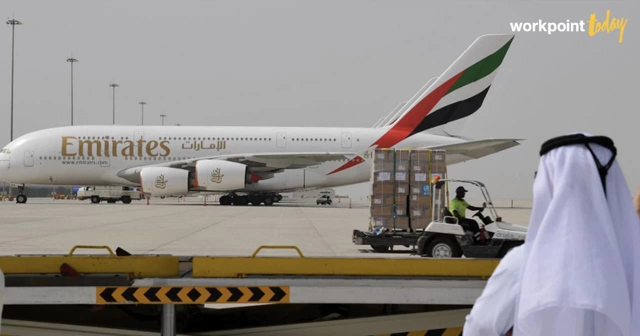 สายการบินเอมิเรตส์ เตรียมลดคน 30,000 คน ผลกระทบจากโควิด-19