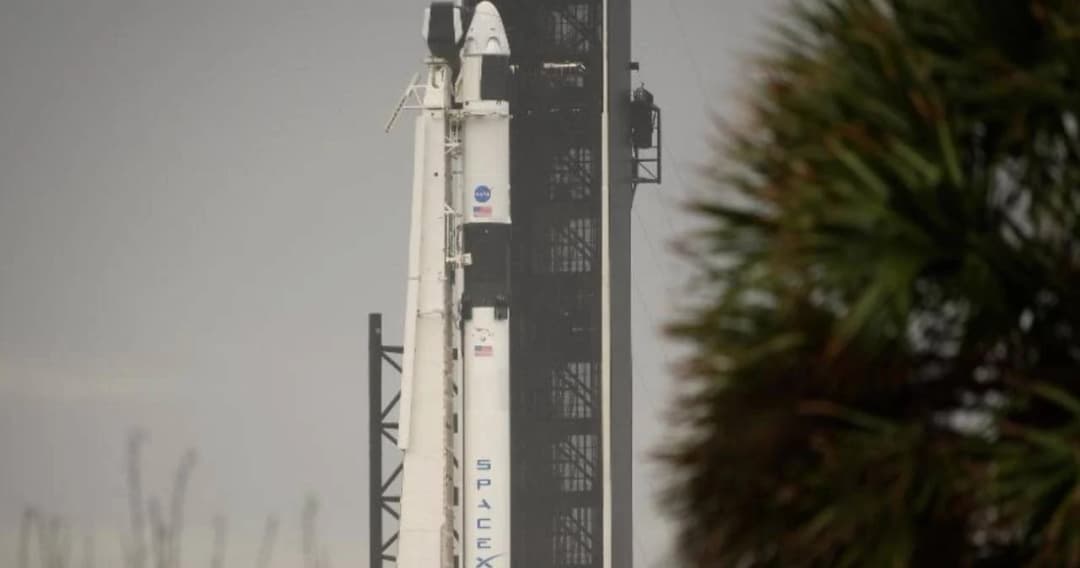 NASA แจ้งเลื่อนภารกิจส่งนักบินอวกาศสู่สถานีนานาชาติ เพราะสภาพอากาศไม่เป็นใจ