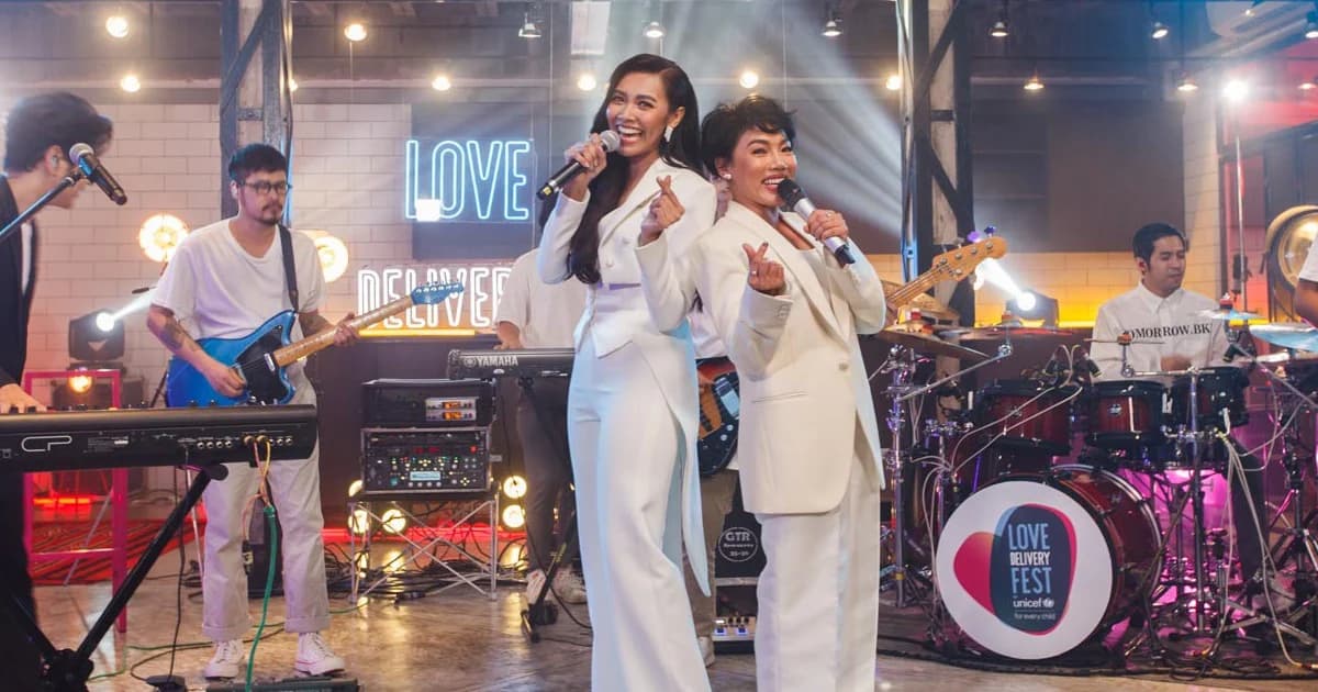 “เลิฟ เดลิเวอรี่ เฟส บาย ยูนิเซฟ” ยกทัพ 26 ศิลปินดัง ไลฟ์ระดมทุนช่วยเหลือเด็กๆ ที่เดือดร้อนจากโควิด-19 ยอดทะลุ 3.7 ล้านบาท