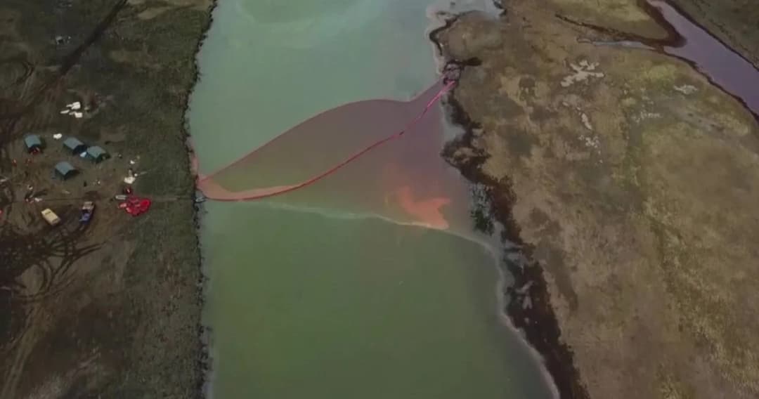 รัฐบาลรัสเซียประกาศภาวะฉุกเฉิน หลังน้ำมันดีเซลรั่ว 20,000 ตัน