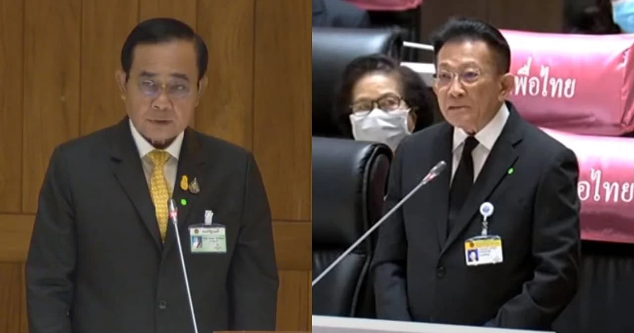 นายกฯ แจงร่างพ.ร.บ.งบฯ64 วงเงิน 3.3 ล้านล้านบาท ฝ่ายค้านจวกจัดงบไม่ตอบโจทย์โลกหลังโควิด