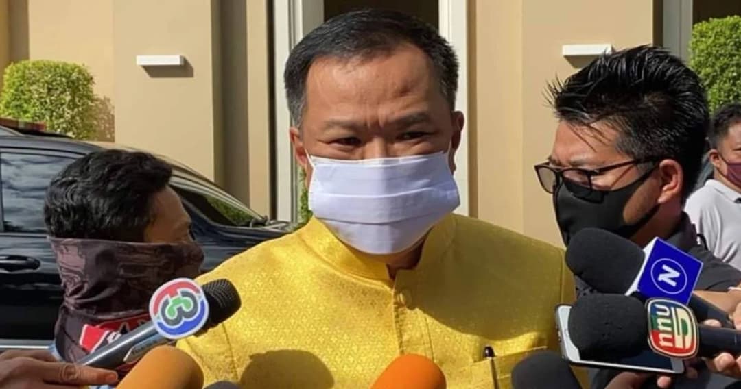 “ตัวอย่างไม่ดี” อนุทิน ขอโทษการ์ดตกไม่สวมหน้ากากอนามัยร่วมงานวันชาติสหรัฐฯ