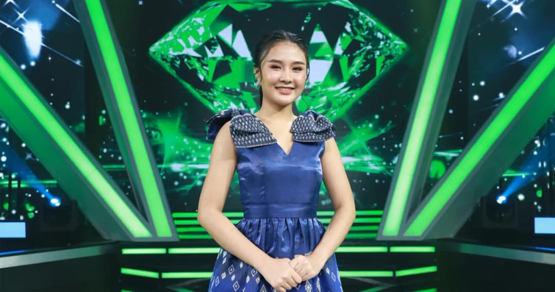 นางเอกลิเกนักร้องลีลาพริ้ว ‘หมิว เขมจิรา’ ฟาดเสียงสวยสังหารคว้าแชมป์กลุ่มเพชรสีเขียว