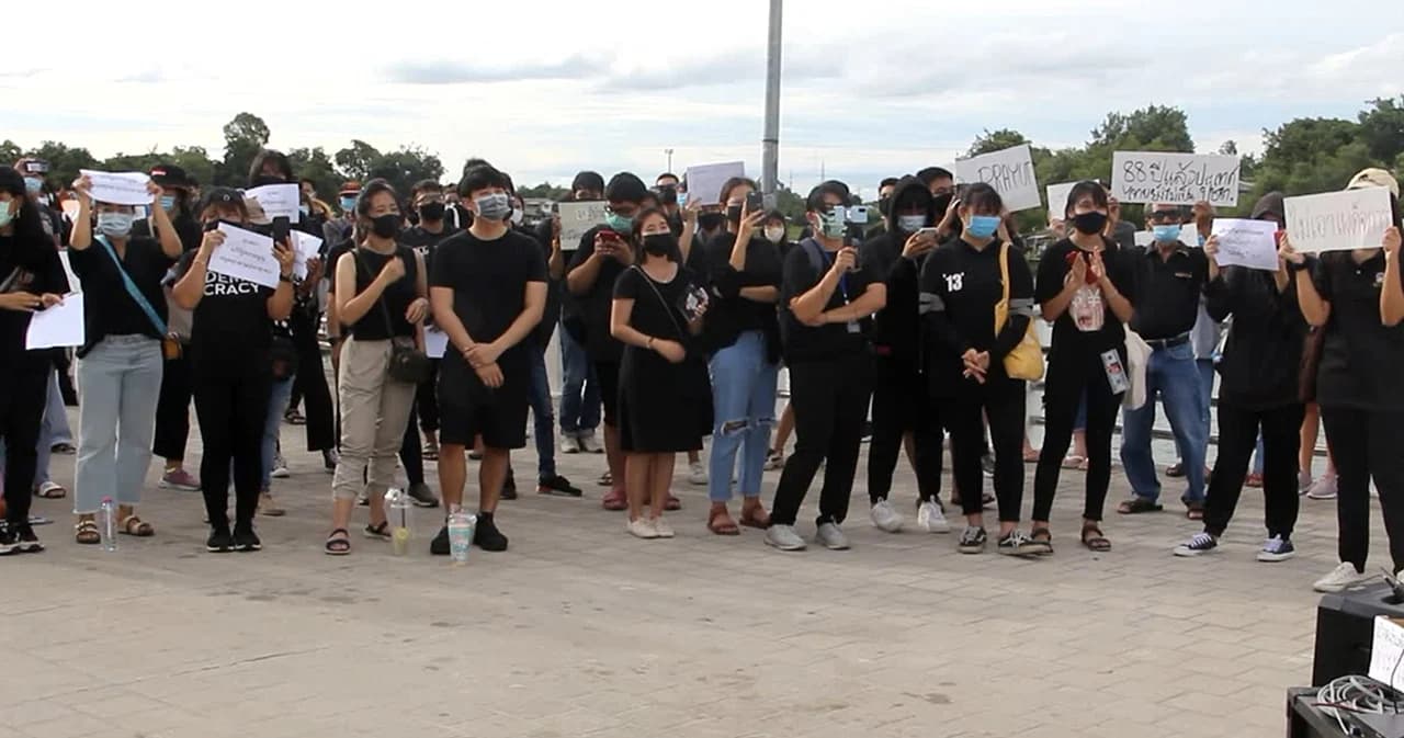 ยช.ราชบุรี ชุมนุมเรียกร้อง 3 ข้อ ขณะที่ส่วนกลางขยายเป็นประชาชนปลดแอก